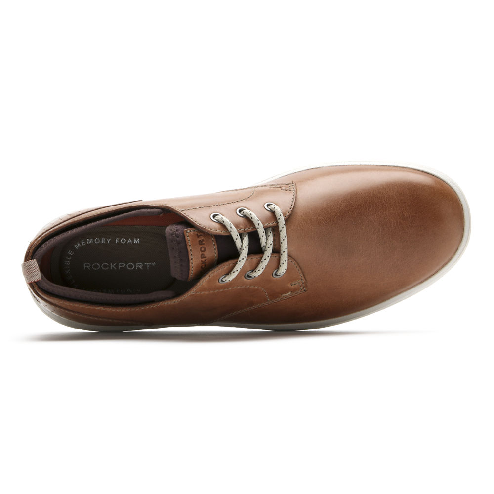 Rockport Oxfords Herre Brune - Zaden Plain Toe - UYER49761